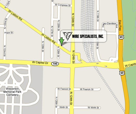 Location of Wire Specialists